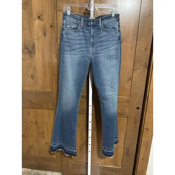 Hudson Jeans Heidi Rockport, 30, released flare hem, Boho, Hippie, rocker NWT - Picture 1 of 3